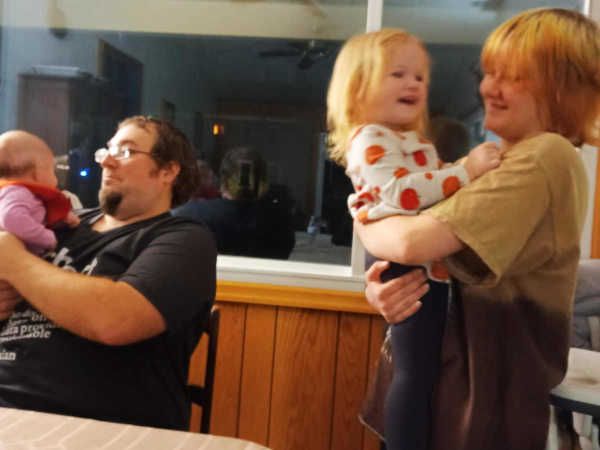 Kevin and Hannah, Riley and Olivia